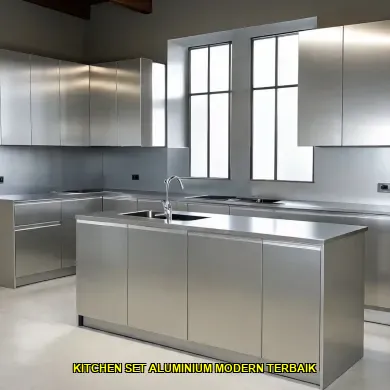 kitchen set aluminium modern terbaik